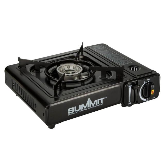 Cocina compacta para cartucho de gas summit 35x29x12cm (Comgas 651046)