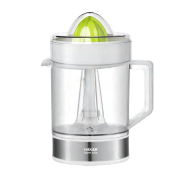 Exprimidor eléctrico blanco 1,2L 40W Haeger (CJ-W40.015A)
