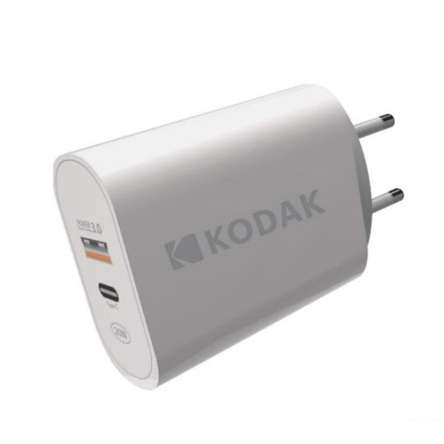 Cargador 2 puertos USB + USB-C (Kodak 30427358)