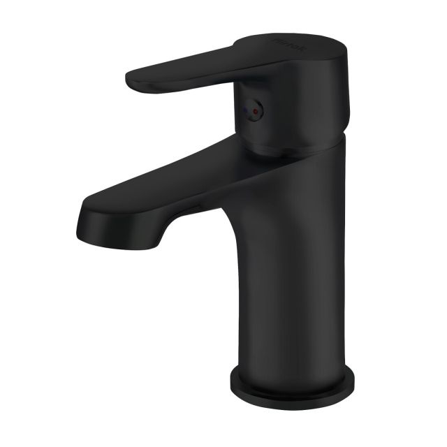 Monomando de lavabo serie Neva Black (Mirtak 68501)