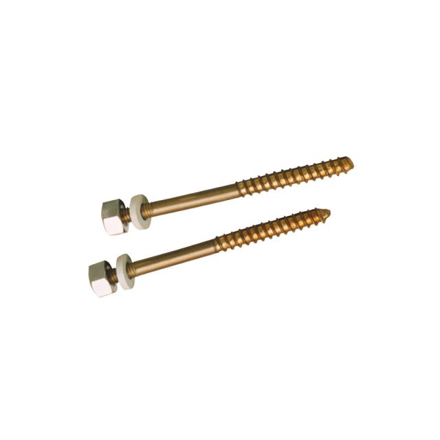 Juego tornillo inodoro 5x75mm. acero (Mirtak BO-62530)