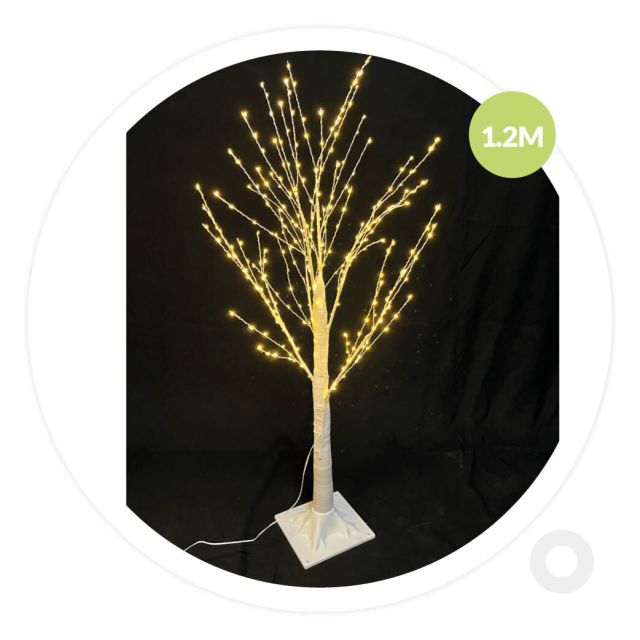 Árbol ramas Led blanco Sirka a red 8W 120cm. (GSC 204690154)