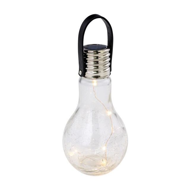 Bombilla Led solar decorativa con interruptor 3000K IP44 (Globo Lighting 33978-12)