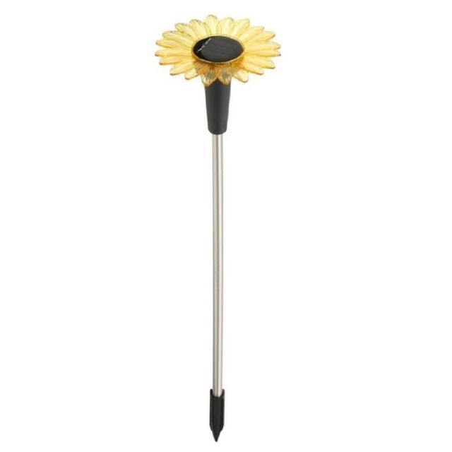 Estaca Led decorativa solar  girasol 44cm. (Galix G4460)