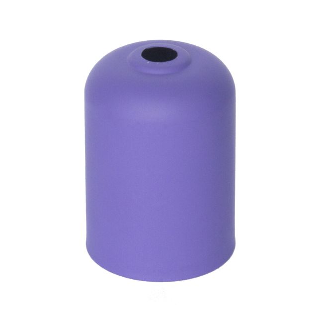 Cubre portalámparas decorativo violeta 45x60mm.