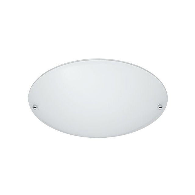 Plafón redondo cristal opal blanco 1xE27 (Trio Lighting 6196011-01)