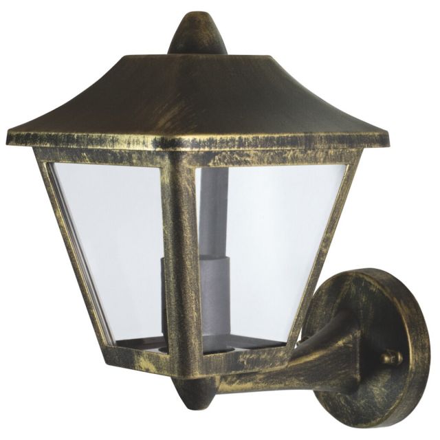 Aplique de exterior de aluminio Tradition Up E27 IP44 oro viejo (Ledvance 4058075206229)