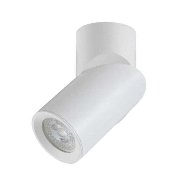 Foco de superficie serie Bremen blanco GU10 (Jueric 10373)