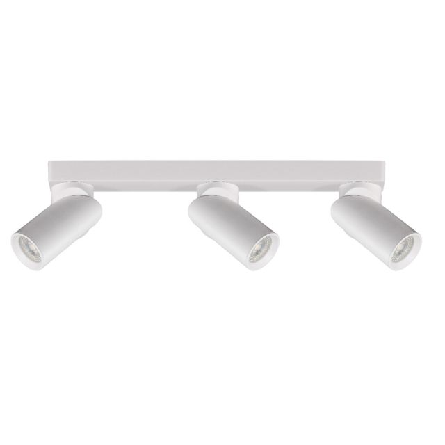 Regleta de aluminio 3 focos modelo Bremen GU10 (Jueric 10377)
