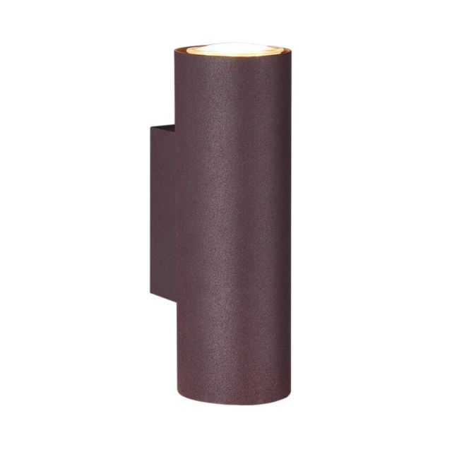 Aplique de pared Marley metálico óxido 2xGU10 (Trio Lighting 212400224)