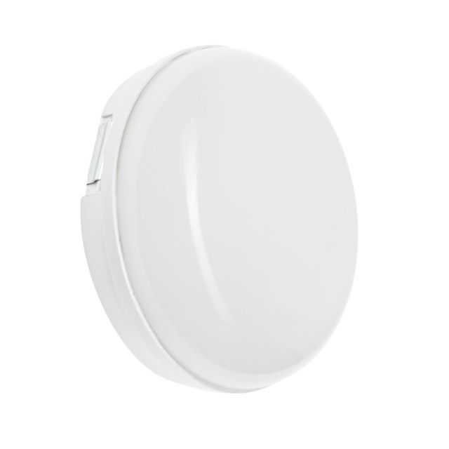 Aplique Led exterior redondo mini 8W 850Lm 4000°K IP54 (Spectrum SLI041045NW)