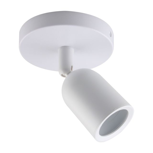 Foco Solis GU10 de policarbonato blanco (SpectrumSLIP005040)