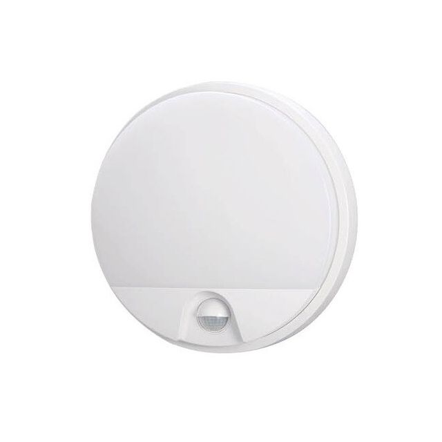 Aplique pared redondo LED Doko con sensor movimiento 15W 4000K Blanco (GSC 200205059)