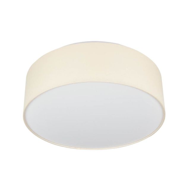 Plafón LED de tela Kasker regulable beige 22W IP20 Ø40cm. (GSC 203605070)