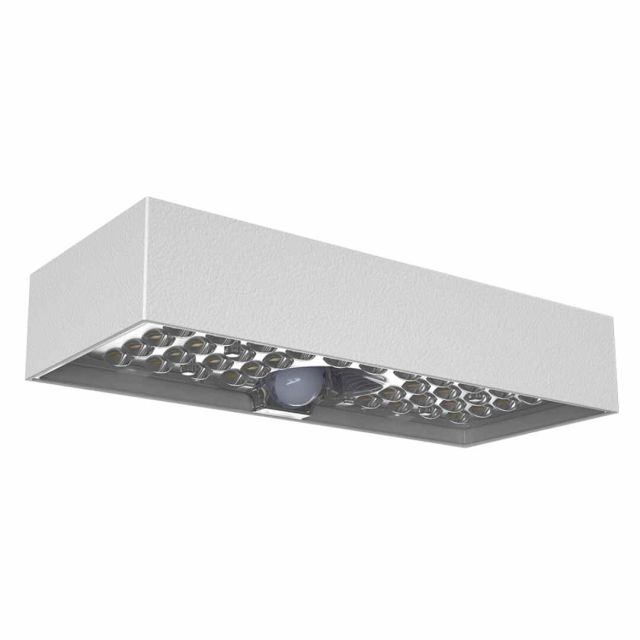 Aplique solar LED Meloy con sensor crepuscular y movimiento blanco 6W 4000K IP65 (F-Bright 2075004)