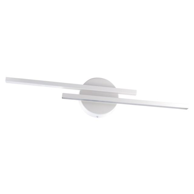 Aplique Led baño decorativo blanco Gracja 2x7W IP44 4000K 710Lm 550mm (Strühm 03970)