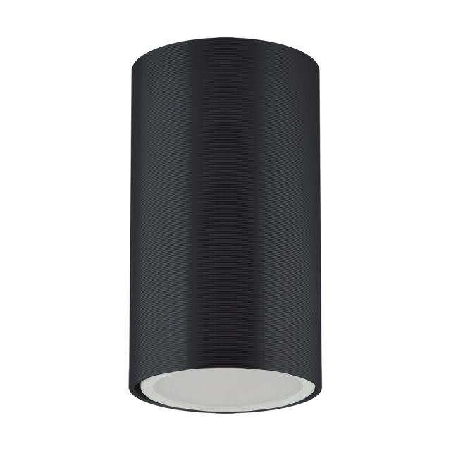 Aplique de techo negro Otto GU10 IP20 ø56mm. (Strühm 03567)