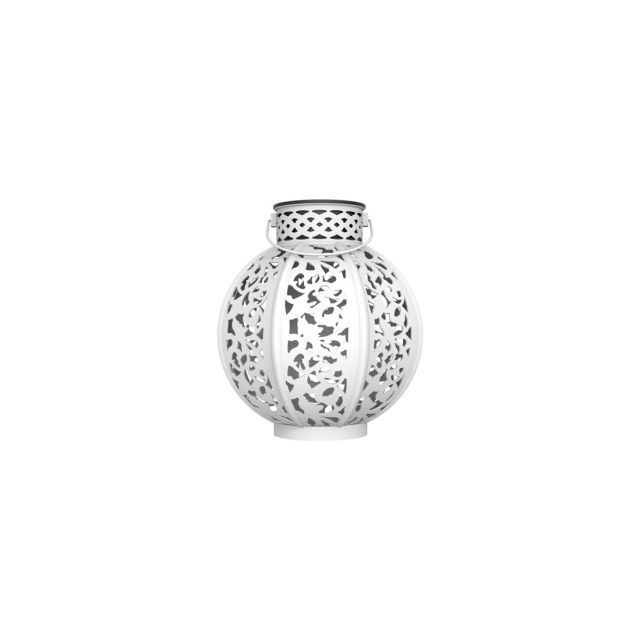Farolillo decorativo Led solar sombras vintage 15 x 25cm (Galix G2301)