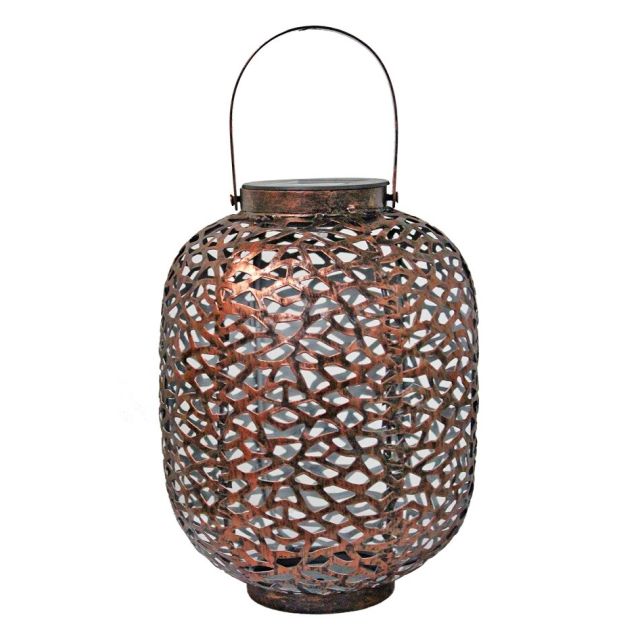 Farolillo decorativo Led solar sombras Ø17,5cm. x 34,5cm (Galix G2301)