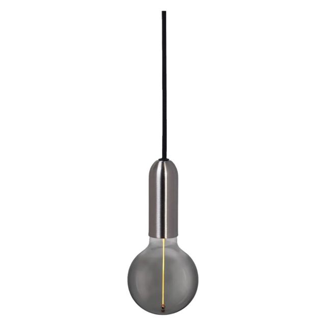 Lámpara colgante acero cromo 1xE27 Round 1906 (Ledvance 092602)