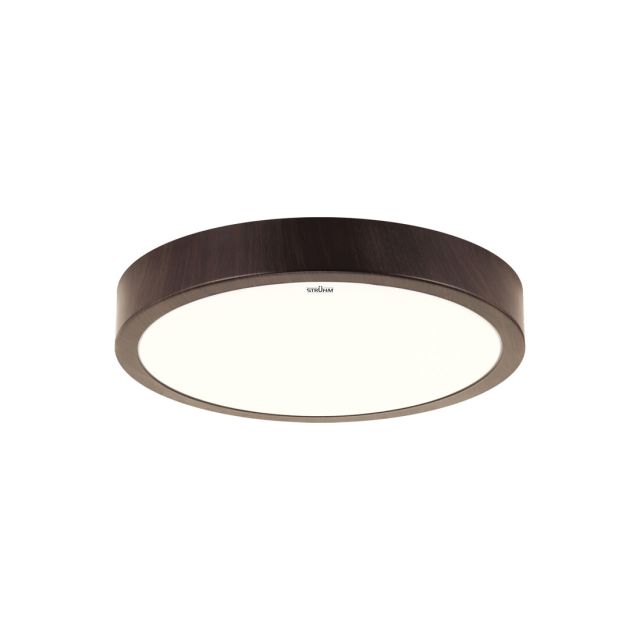 Plafón Led techo 18W IP44 4100K 1980Lm 280mm efecto wenge atut (Strühm 04150)