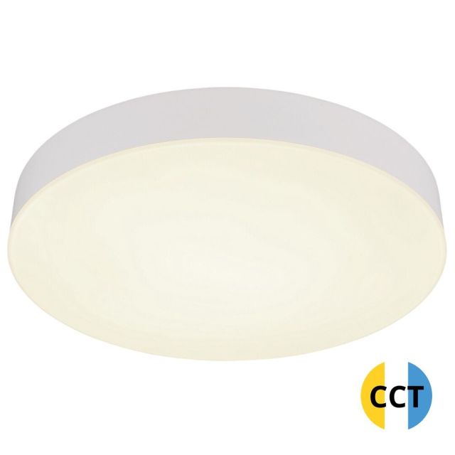 Plafón Led CCT Matthew blanco Ø40cm 36W 3400Lm IP44 (Globo 12384-36W)
