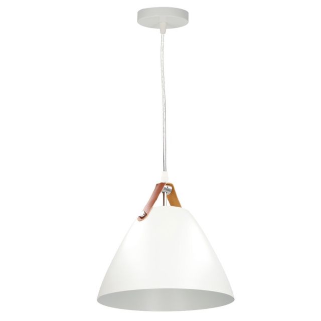 Lámpara colgante blanco Dianza E27 Ø270mm (GSC 204400062)