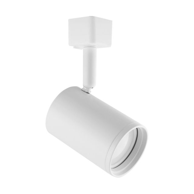 Foco carril monofásico blanco Haga GU10 IP20 ø85mm. (Strühm 03504)