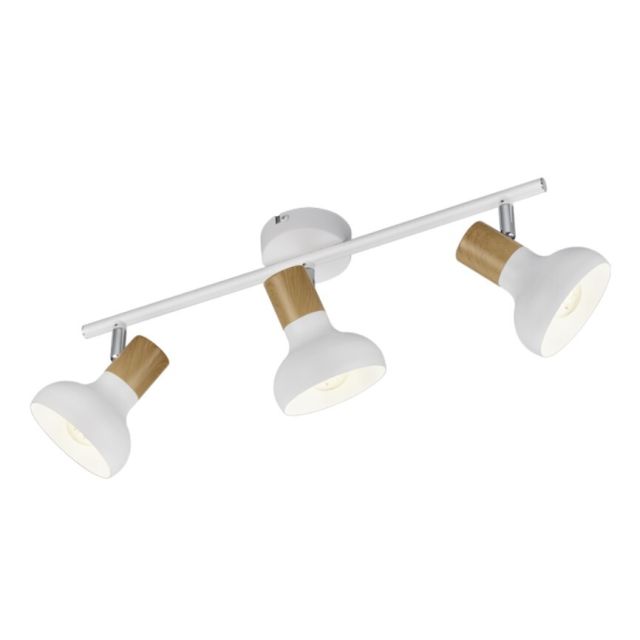 Regleta 3 focos blanca Latika 3xE14 (Trio R81523031)