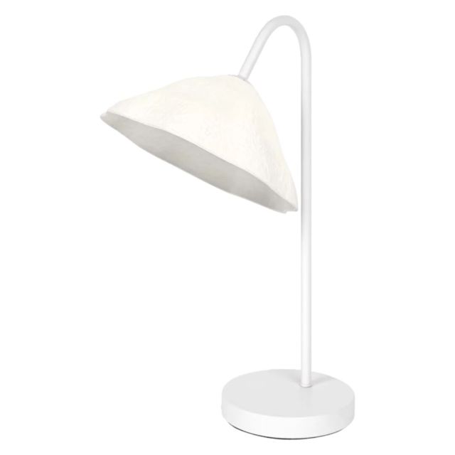 Lámpara de sobremesa regulable papel blanca 1xE14 Lotus Leaf (Ledvance 837720)