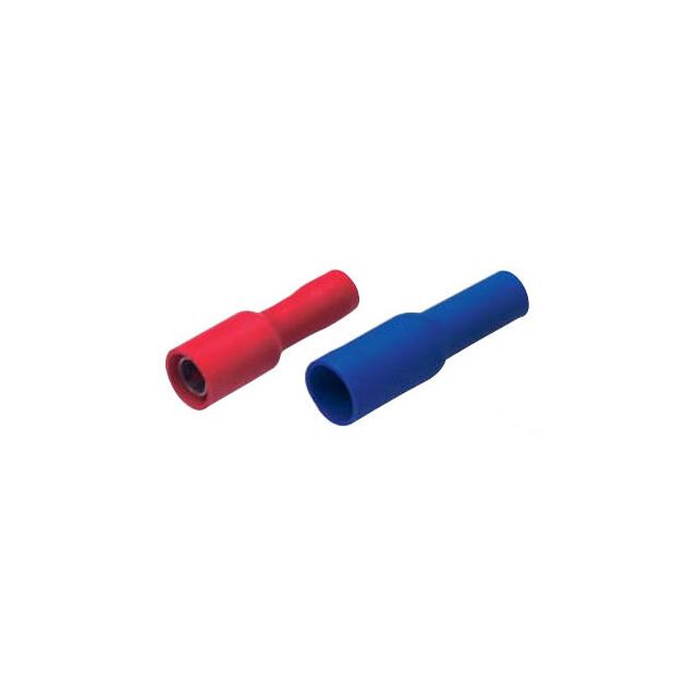 100 ud. hembra aislada cilíndrica azul 1, 00 - 2, 50mm2 (Copain TAH4 )