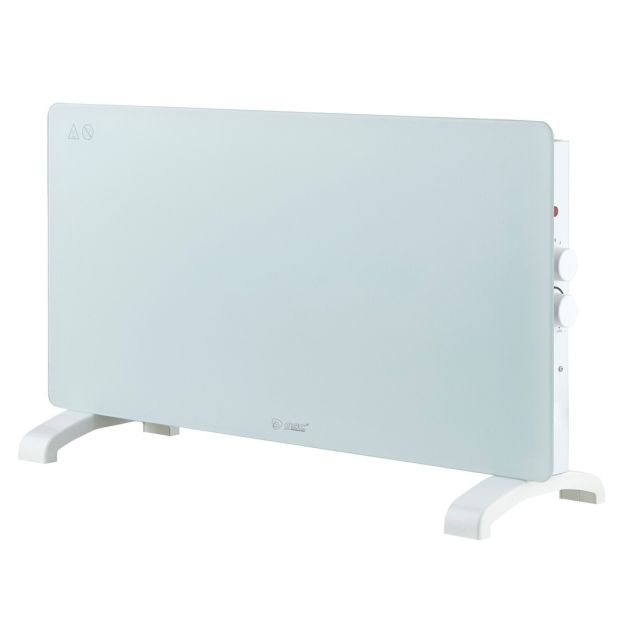 Convector de cristal blanco 2000W (GSC 301015011)