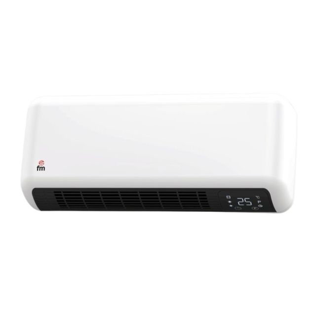 Climatizador Split Mural cerámico con mando frío/ calor 1100W/2000W (FM TS-20)