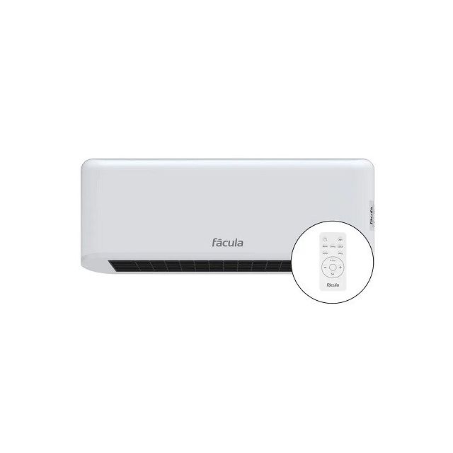 Climatizador split cerámico digital con mando Halcon 1000/2000W (Facula )