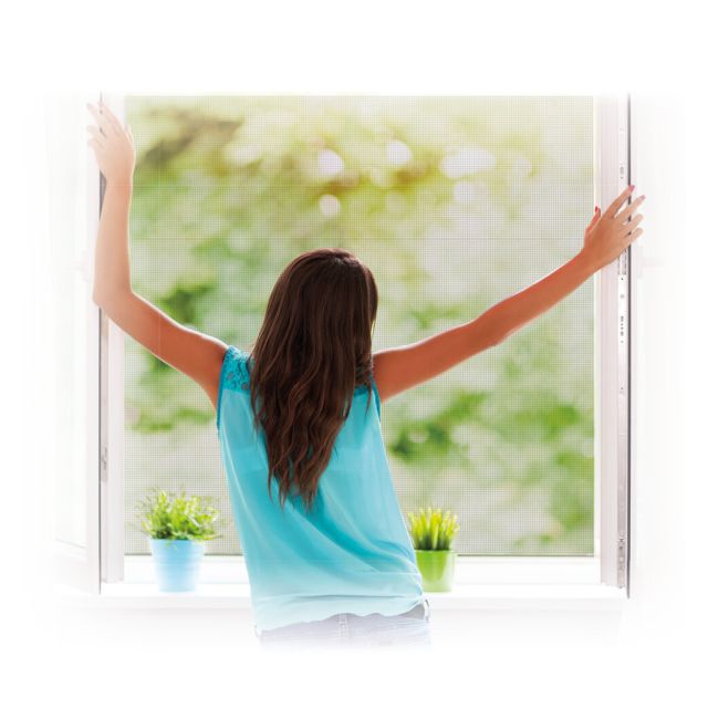 Mosquitera con velcro para ventanas 130x150cm (GSC 402000004)