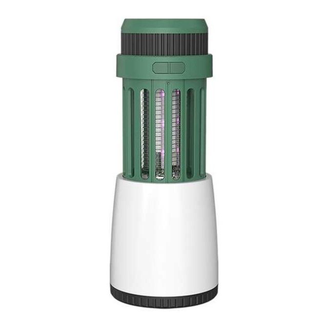 Mata insectos eléctrico portátil + Luz Led IPX4 5W 100Lm  (Coati  IN470101)