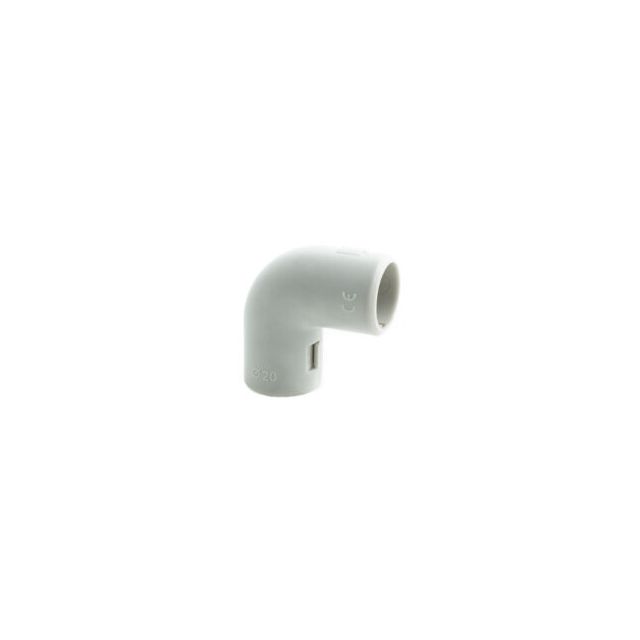 Codo 90° inspeccionable PVC rígido M20 (Tupersa 022100020)