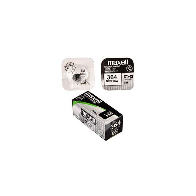 1 ud. pila de botón Maxell 364 SR621SW 1,55V (Blíster)