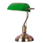 Lámparas de sobremesa tipo banquero E27 verde (Fabrilamp 159471006)