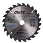 Sierra circular para madera insertos de widia 24 dientes Ø115mm (Mota SC124)