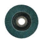 Disco zirconio para pulir inox, hierro, granito y vidrio grano 60 Ø115mm (Mota DFZ1060)