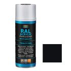 Spray de pintura negro brillo RAL 9005 400ml. (Faren 5VB400)