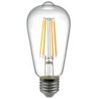 Lámpara pera fil LED Clara E27 12W 1600LM 144x64mm. (B&B 121171)