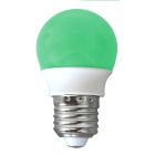 Lámpara esférica Led colores E27 2W verde 120° (GSC 2002376)