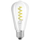 Lámpara pera filamento Led amarillo E27 4W (F-Bright 2601449-AM)