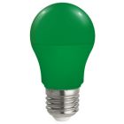Lámpara Standard Led verde E27 4,9W 230V (Spectrum WOJ+14606)