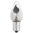 Lámpara incandescente vela Flicker llama oscilante E14 (Clar 11927)