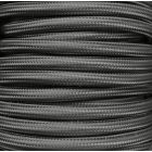 Bobina 25 m. cable textil decorativo gris liso brillo (CIR62CTS55)