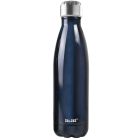 Botella termo de pared doble sin BPA  inoxidable 18/10 500 ml.azul (Ibili 758450 B)