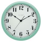 Reloj de pared vintage verde mint ø33,4cm (GSC 405005003)